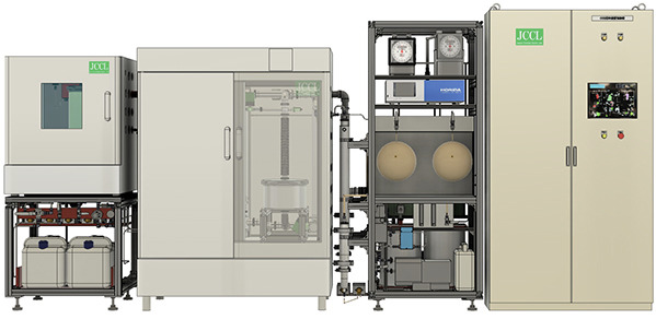 JCCLの二酸化炭素（CO2）分離・回収装置